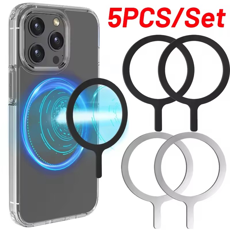 Quirky Phone Accessories - 5-1 szt. Pierścień naklejany do bezprzewodowego