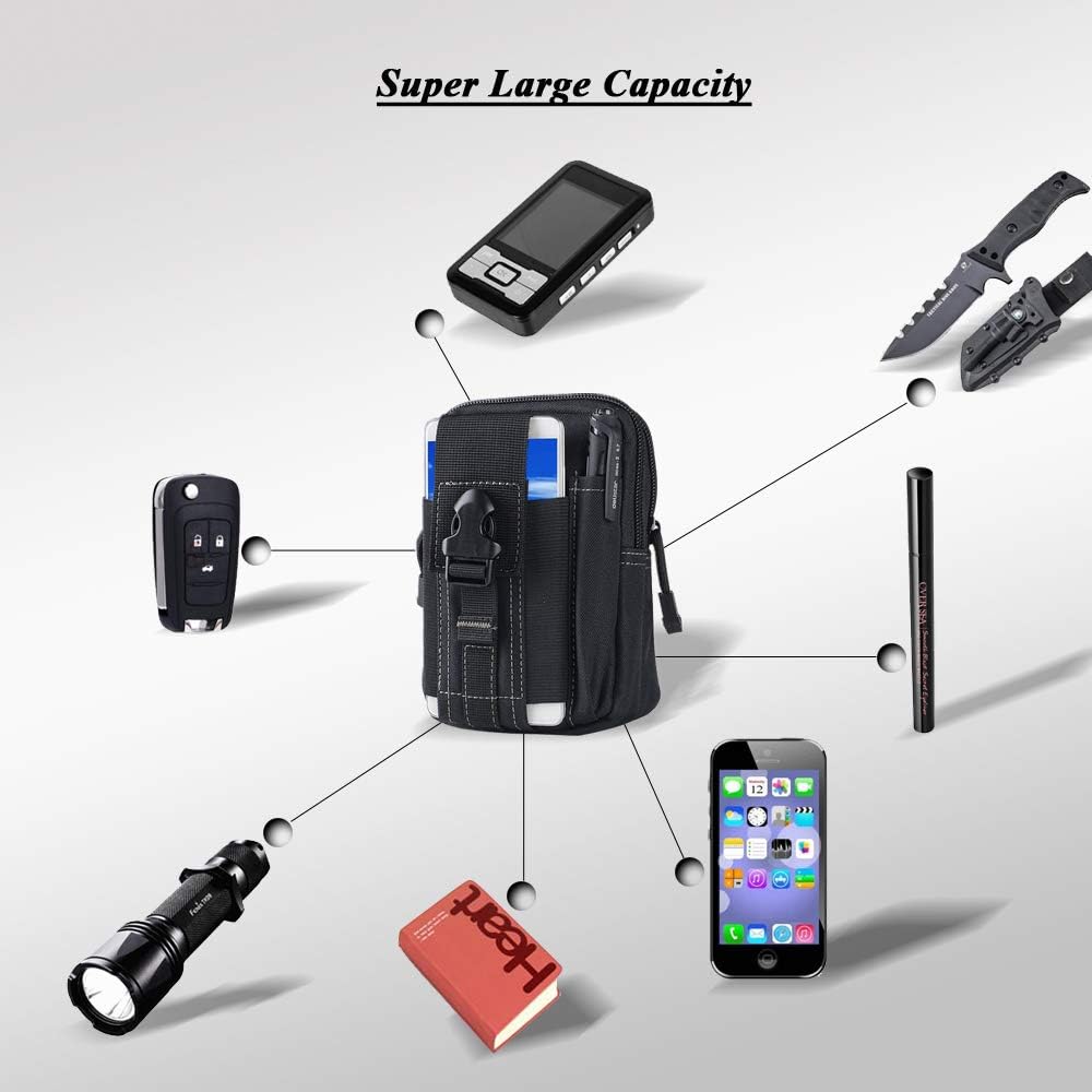 Taktyczna torba na pas Molle,  – Quirky Phone Accessories recenzja i cena