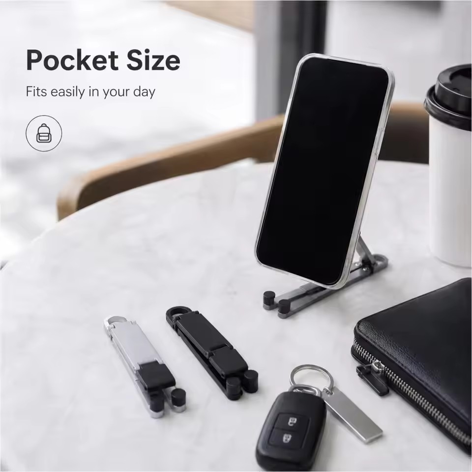 Składany uchwyt na telefon z b – Quirky Phone Accessories recenzja i cena