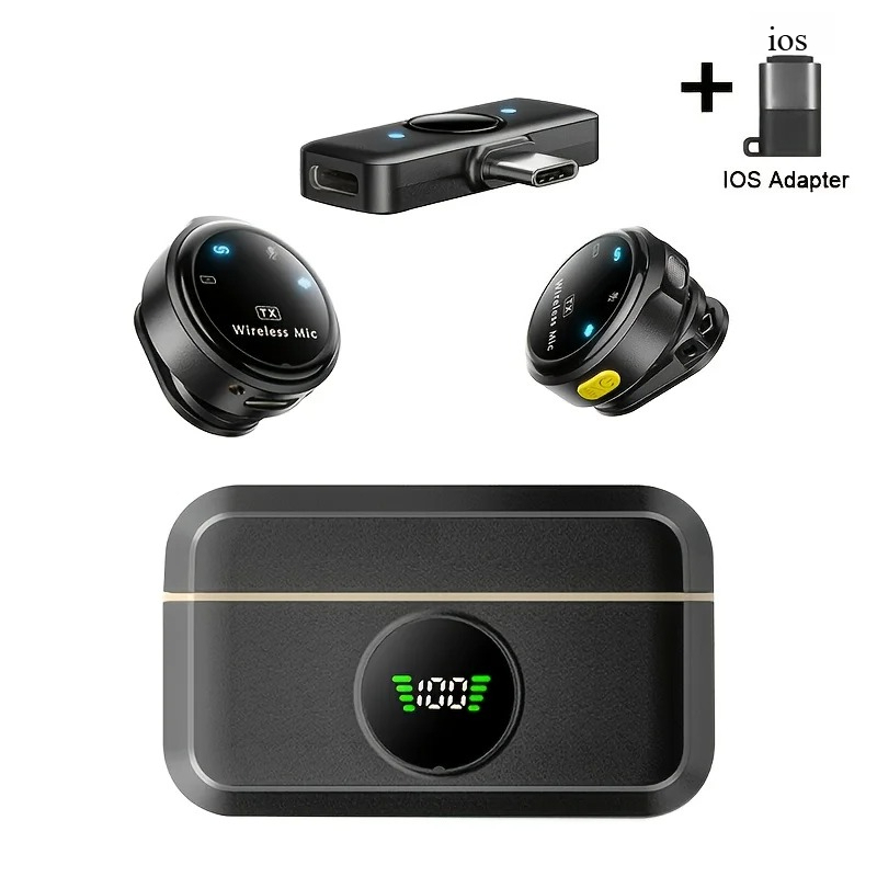 Bezprzewodowy mikrofon krawato – Type C Adapter recenzja i cena