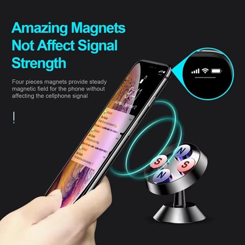 Magnetyczny uchwyt na telefon  – Quirky Phone Accessories recenzja i cena