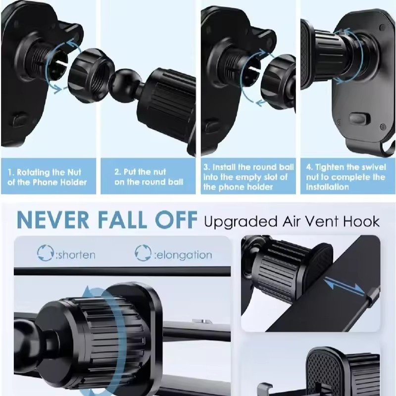 Uniwersalny uchwyt samochodowy – Quirky Phone Accessories recenzja i cena