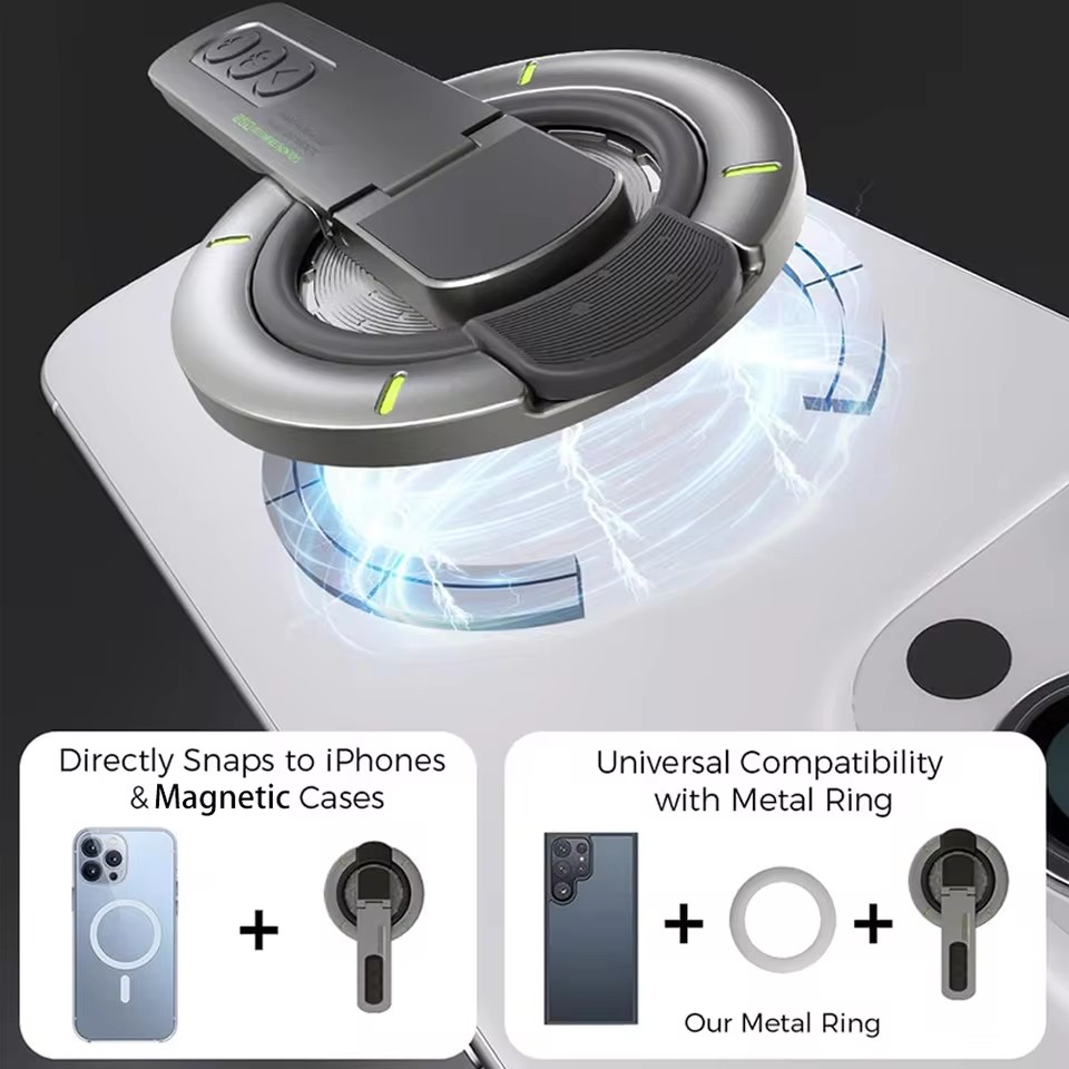 1 szt. 360 °   Magnetyczny uch – Quirky Phone Accessories recenzja i cena