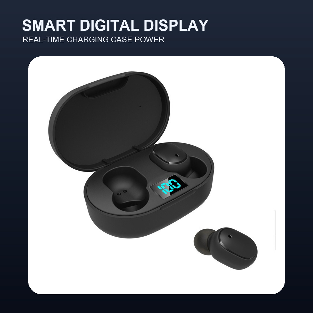 Cyfrowe słuchawki bezprzewodow – Wireless Earbuds Case recenzja i cena